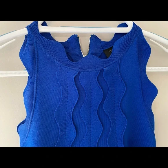 Ted Baker Synthetic Rianori Knitted Swing Dress in Blue Size 1 - Picture 5 of 6